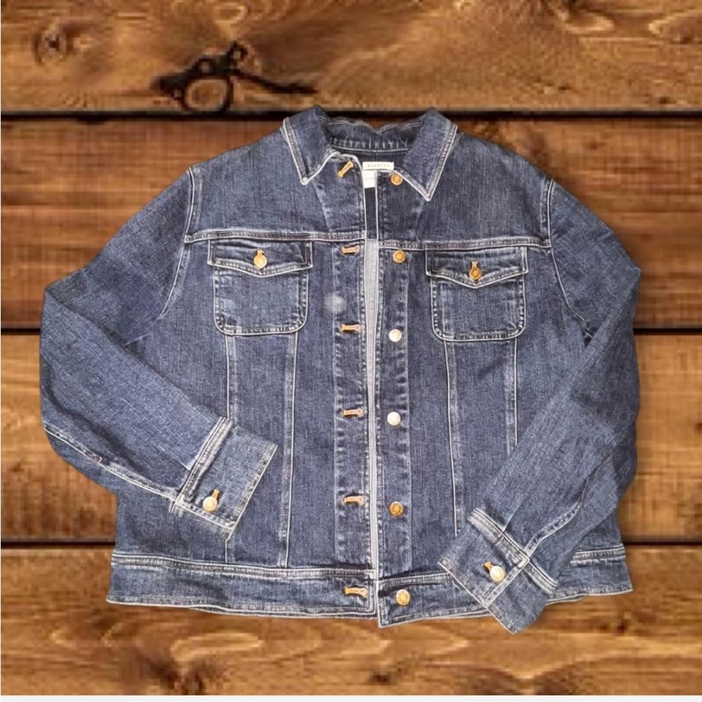 Jones New York Stretch Denim Jacket